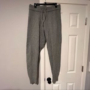 H&M Women’s Knit Joggers Gray Size L